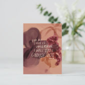 私はまだ喜びを選ぶ – ギフト感動的 ポストカード (スタンド正面)