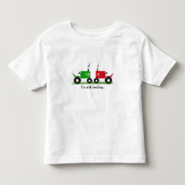 私はまだ多くのサイズのトラクターのワイシャツを決定しています トドラーTシャツ