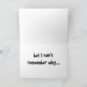 私はまだ女の子のグリーティングカードを見るのが好きだ カード (内部)