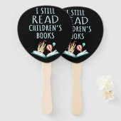 私はまだ子供の本を読むⅡ ハンドファン (正面&裏面)