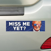 私はまだ恋しく思トランプ、プロトランプ2024アンチバイデン氏 バンパーステッカー (車上)