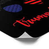 私はまだ愛国心を謝罪しないトランプの女の子 ポスター (角)