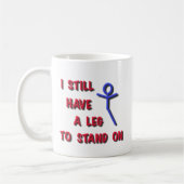 私はまだ棒の姿.pngに立つ足を有します コーヒーマグカップ (左)