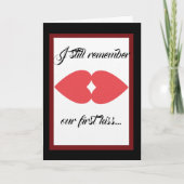 私はまだ私たちの最初のキスカードを覚えている シーズンカード (正面)