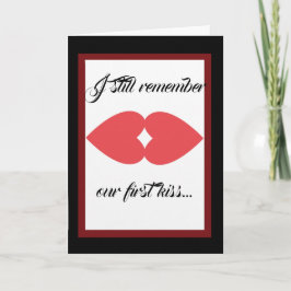 私はまだ私たちの最初のキスカードを覚えている シーズンカード