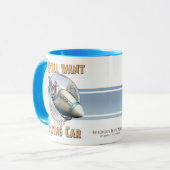 私はまだ私の飛んでいるな車のマグがほしいと思います マグカップ (正面左)