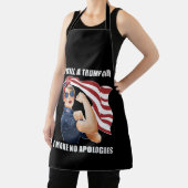 私はまだ私は謝罪を切り詰めていないトランプ女だ エプロン (インサイチュ)