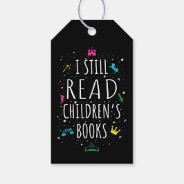 私はまだ読子供の本 ギフトタグ