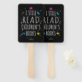 私はまだ読子供の本 ハンドファン (正面&裏面)