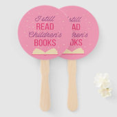 私はまだ読子供の本III ハンドファン (正面&裏面)