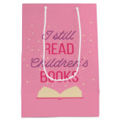 私はまだ読子供の本III ミディアムペーパーバッグ (裏面)
