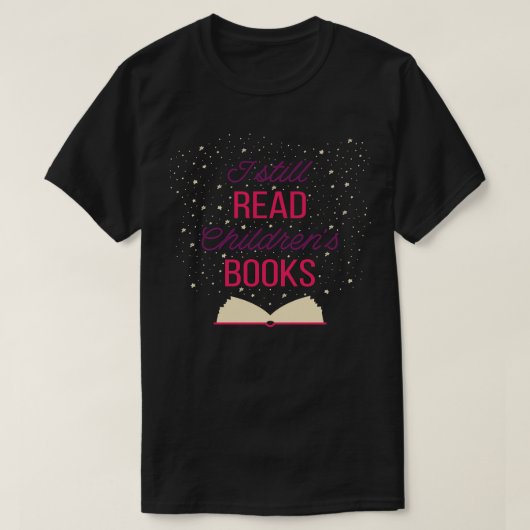 私はまだ読子書III Tシャツ (デザイン正面)