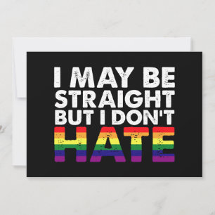 私はまっすぐかもしれないが、LGBTゲイは嫌いではない 招待状