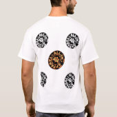 私はまでヒップホップ死にます Tシャツ (裏面)