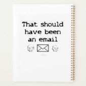 私はま生き延びた会議プランナー プランナー手帳 (裏面)