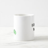 私はみみずを食べました コーヒーマグカップ (中央)