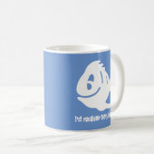 私はむしろおもしろいなphishingです コーヒーマグカップ (正面右)