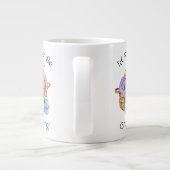 私はむしろインチキだパーソナライズされた ジャンボコーヒーマグカップ (裏面)