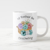 私はむしろインチキだパーソナライズされた ジャンボコーヒーマグカップ (右)