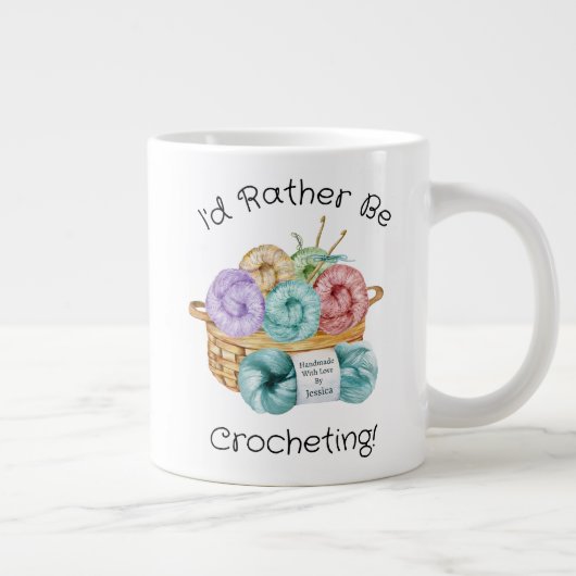 私はむしろインチキだパーソナライズされた ジャンボコーヒーマグカップ (右)