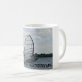 私はむしろウィンドサーフィンをしていました コーヒーマグカップ (正面右)