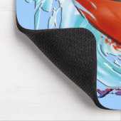 私はむしろカヤックを漕ぐ2才です マウスパッド (コーナー)