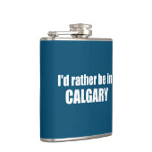私はむしろカルガリー・アルバータにいる フラスク (右)