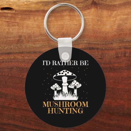 私はむしろキノコ狩り キーホルダー (正面)
