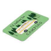 私はむしろキャンピングファンRVingオートホームの木 マグネット (左側)