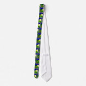 私はむしろキャンプしていました ネクタイ (裏面)