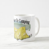 私はむしろキャンプのマグです コーヒーマグカップ (正面右)