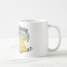 私はむしろキャンプのマグです コーヒーマグカップ