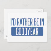 私はむしろグッドイヤーになりたい ポストカード (正面/裏面)
