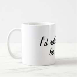 私はむしろコーヒー・マグを航海していました コーヒーマグカップ