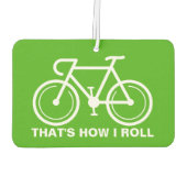 私はむしろサイクリングカーおもしろいの空気フレッシュナーになりたい カーエアーフレッシュナー (裏面)