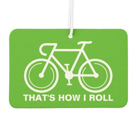 私はむしろサイクリングカーおもしろいの空気フレッシュナーになりたい カーエアーフレッシュナー (裏面)