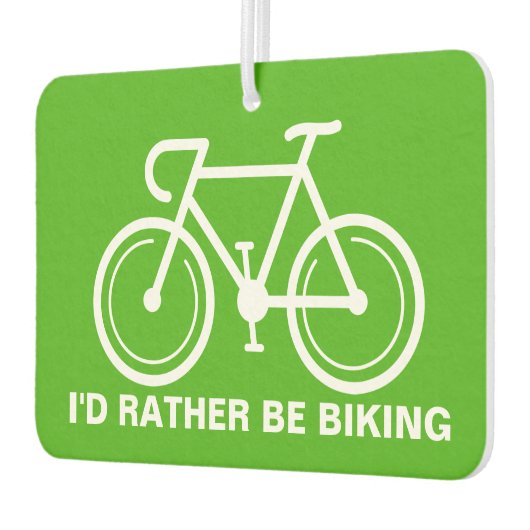 私はむしろサイクリングカーおもしろいの空気フレッシュナーになりたい カーエアーフレッシュナー (左)