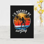 私はむしろサーフィン カード (黄色い花)