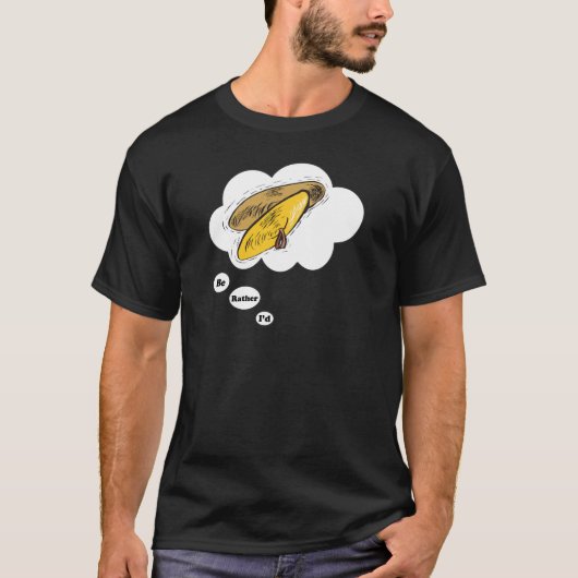 私はむしろシンバルを演奏していました Tシャツ (正面)