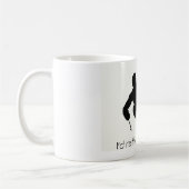 私はむしろスキーの…マグです コーヒーマグカップ (左)