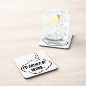 私はむしろスキーをしたい コースター (右側)