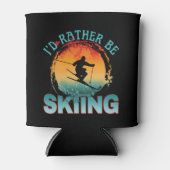 私はむしろスキーをしたい 缶クーラー (正面)