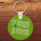 私はむしろスクアチングリーン迷彩柄 キーホルダー (正面)