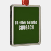 私はむしろチャグチに入りたい メタルオーナメント (右)