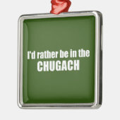 私はむしろチャグチに入りたい メタルオーナメント (左)