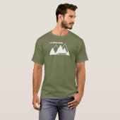 私はむしろチャッガチ山に居たい Tシャツ (正面フル)
