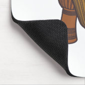 私はむしろドラムをたたいていました マウスパッド (コーナー)