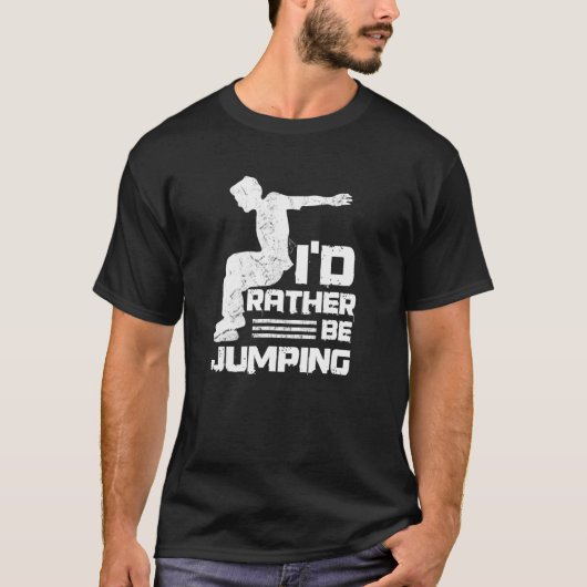 私はむしろパーカーの専門家に飛び込むだろう Tシャツ (正面)