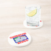 私はむしろビンゴを遊んでいました! コースター (側面)