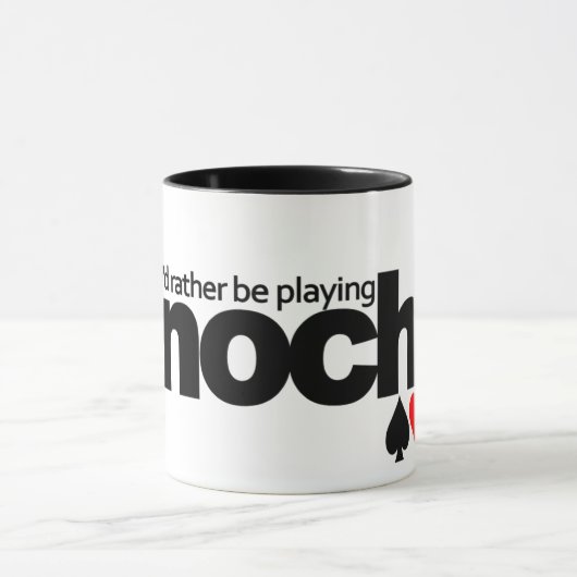 私はむしろピノクルのマグを遊んでいました-スタイルを選んで下さい マグカップ (中央)